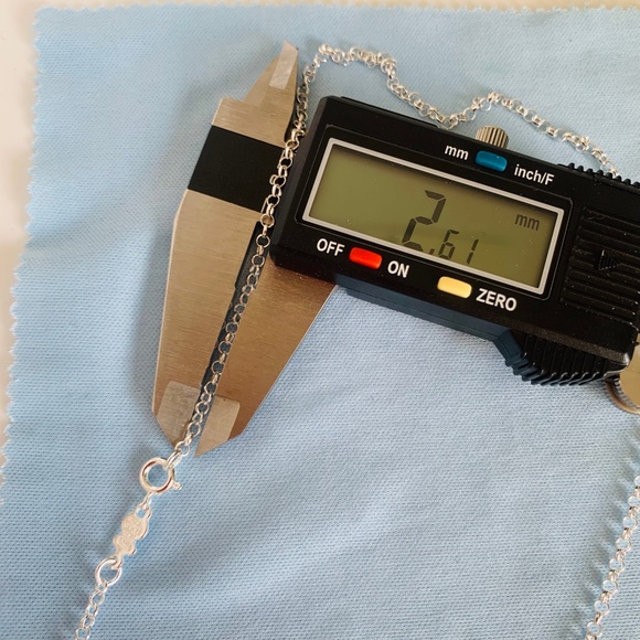 Tous Balls Beaded 925 Silver Sparkling Clavicle Chain Choker Long Necklace - Picture 9 of 11